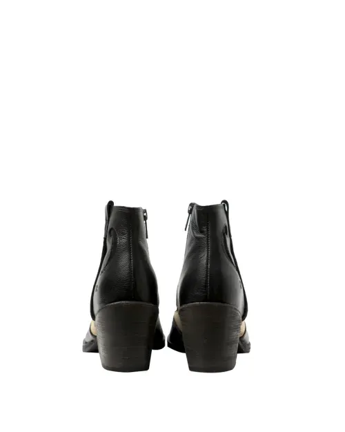 Botin Olivillo Vaquero Negro